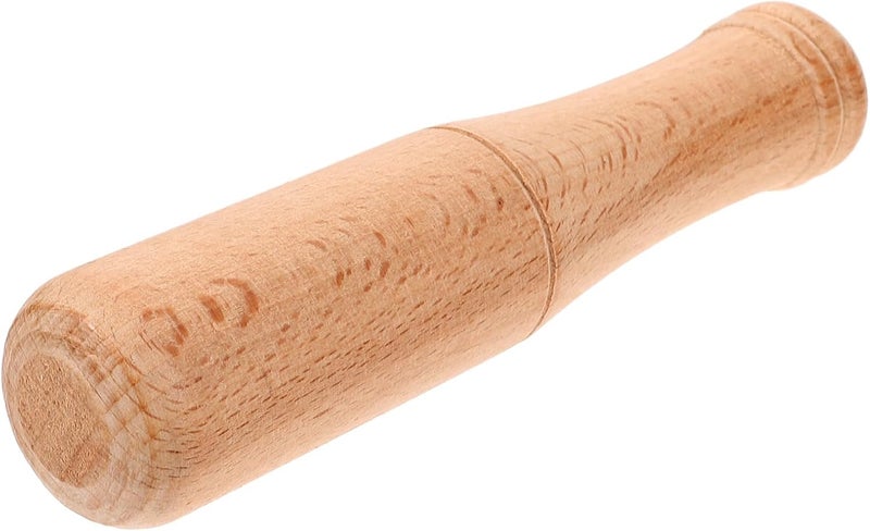 Veemoon Small Wood Carving Mallet Hammer, Solid Woodworking Hammer DIY Handmade Beech Wooden Mallet Wood Carving Tools with Comfortable Handle Reduces Hand Fatigue (3-Ounce, 7.8Inch) - Image 1
